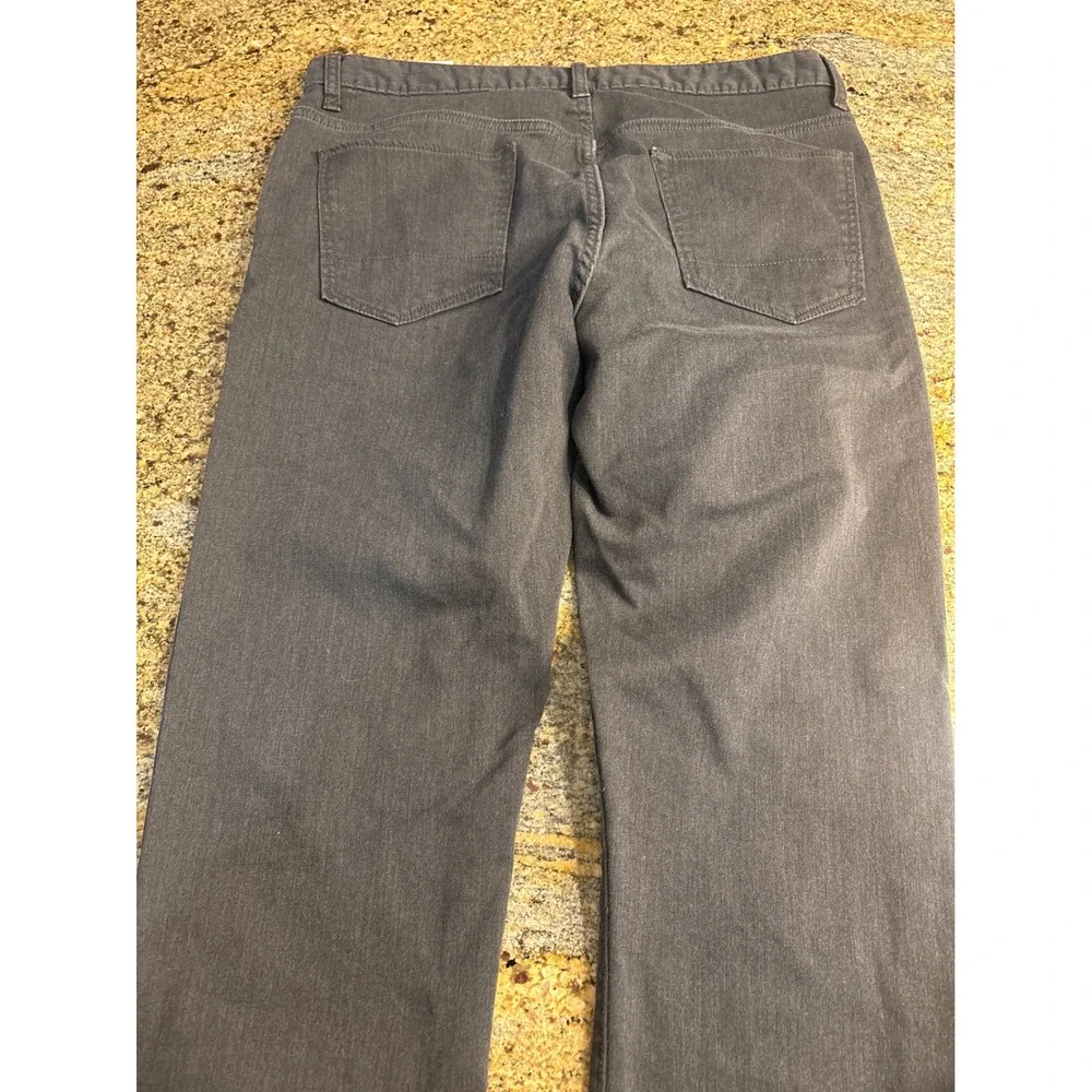 Lot of 3 Banana Republic Travel Jeans Slim Fit Dark Gray 34x32‎ Mens Pants
